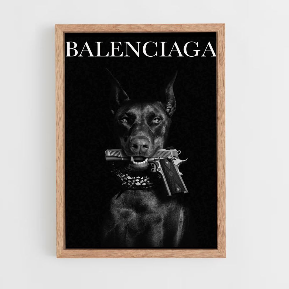 Poster Pistola Balenciaga