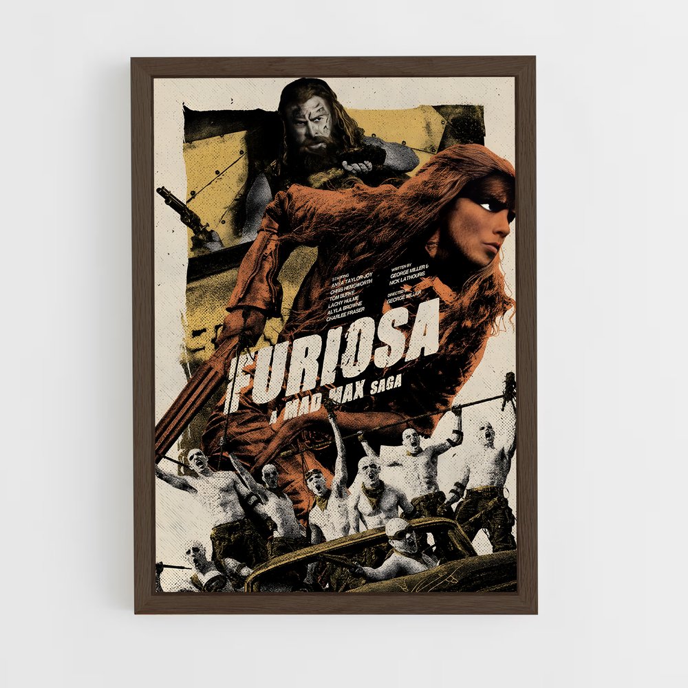 mad-max-3 cadre Bois foncé
