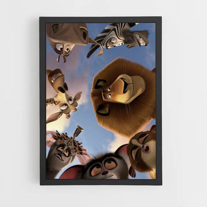 Personaggi del poster Madagascar