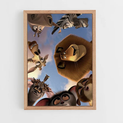 Personaggi del poster Madagascar