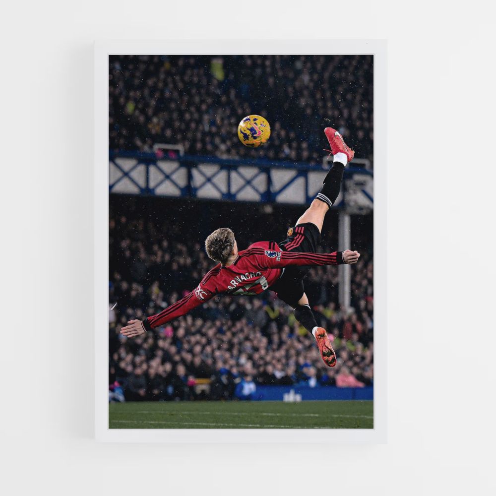 Poster Pallone del Manchester United