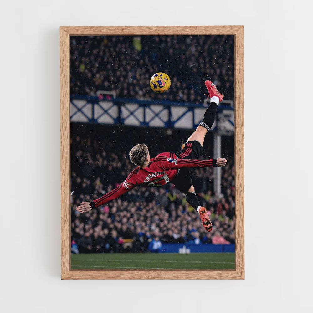 Poster Pallone del Manchester United