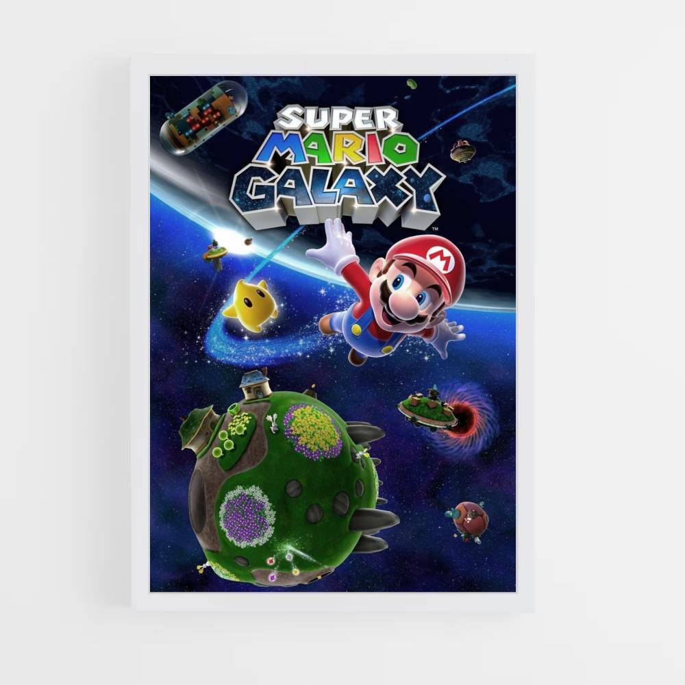 Poster Super Mario Galassia