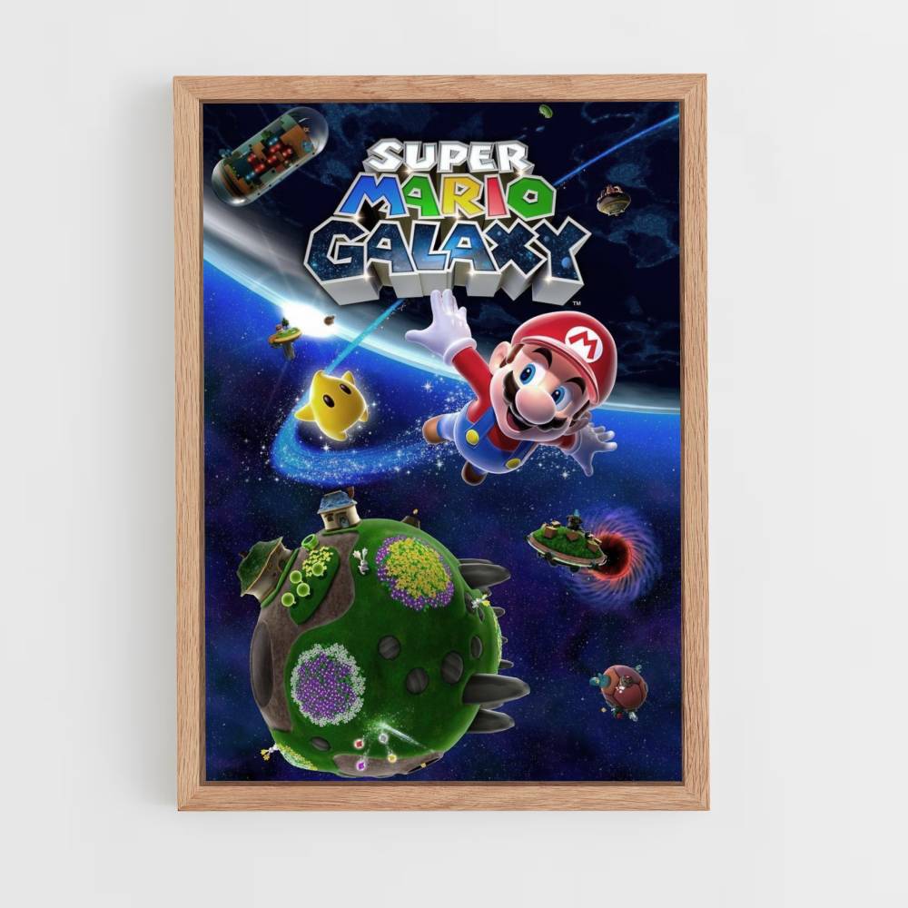 Poster Super Mario Galassia