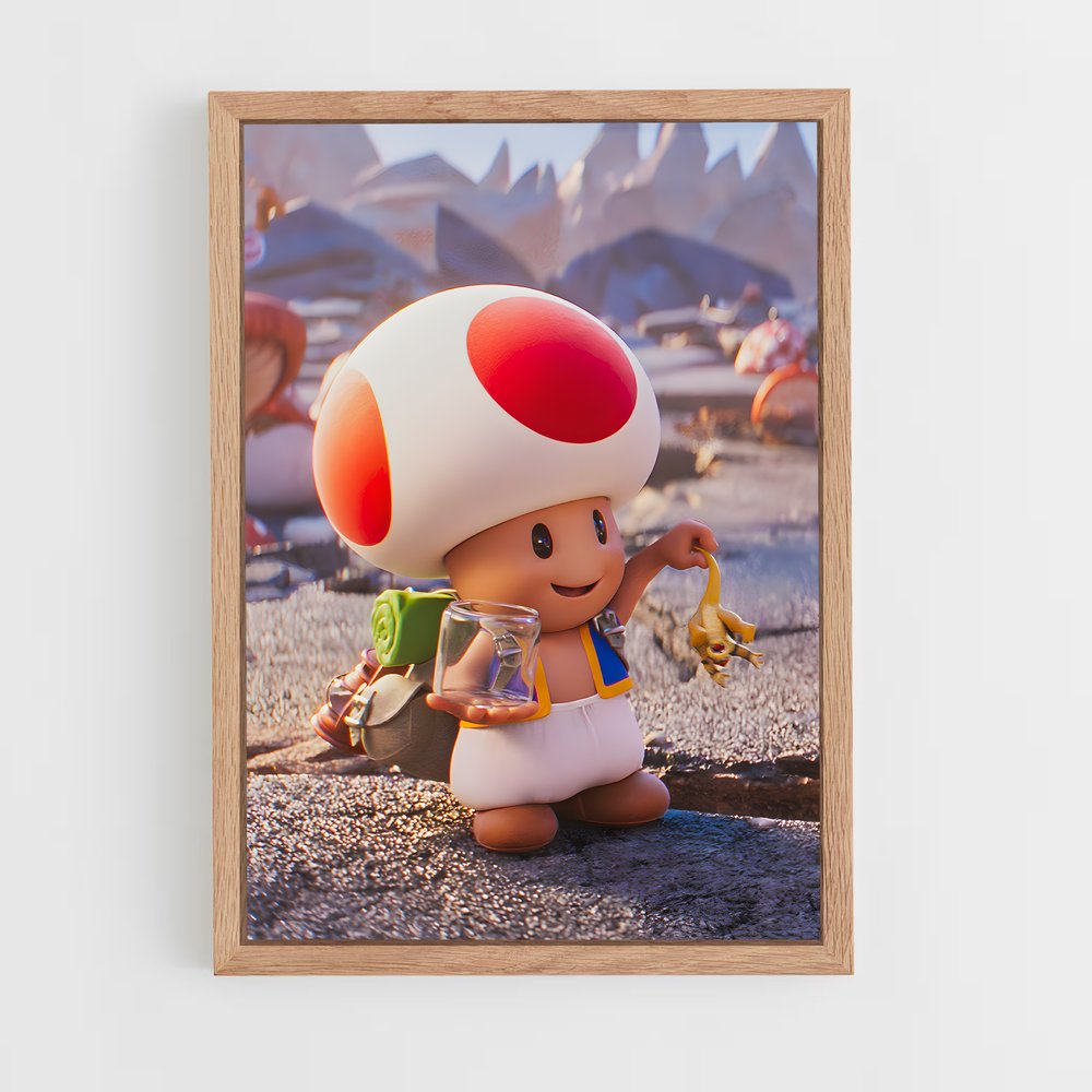 mario-3 cadre Bois clair