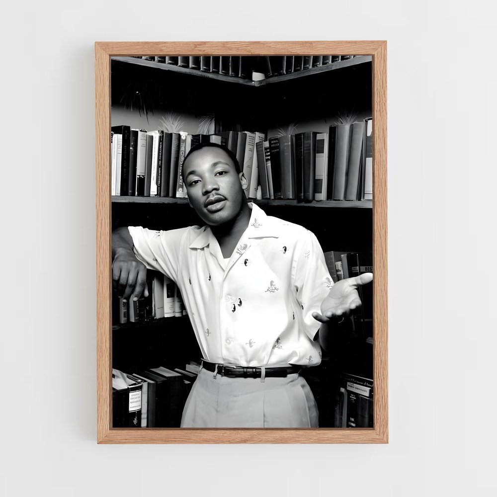martin-luther-king-2 cadre Bois clair