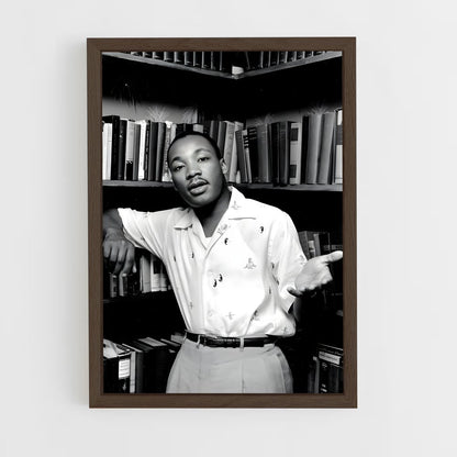 martin-luther-king-2 cadre Bois foncé