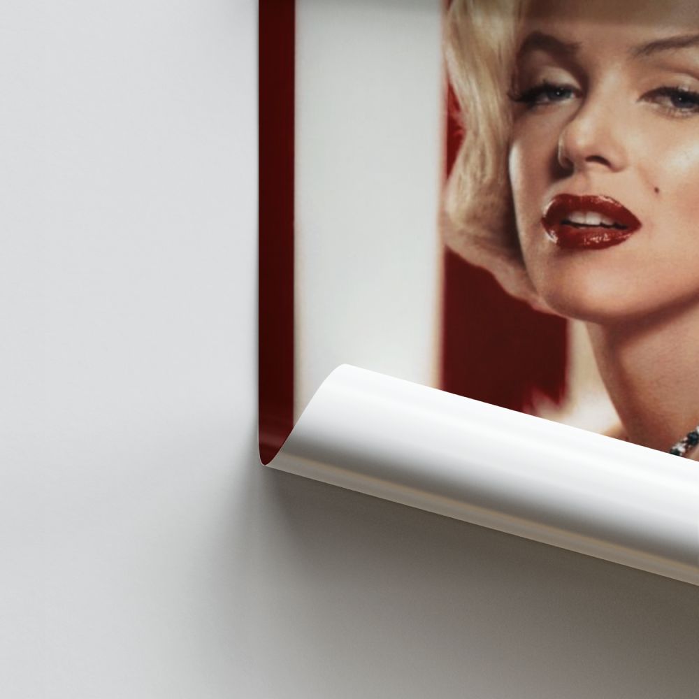 Poster Bandiera Marylin