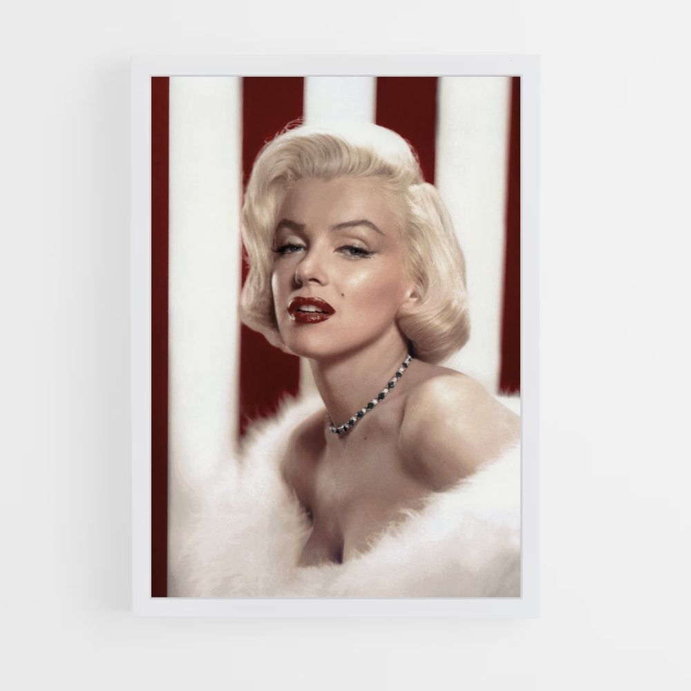 Poster Bandiera Marylin