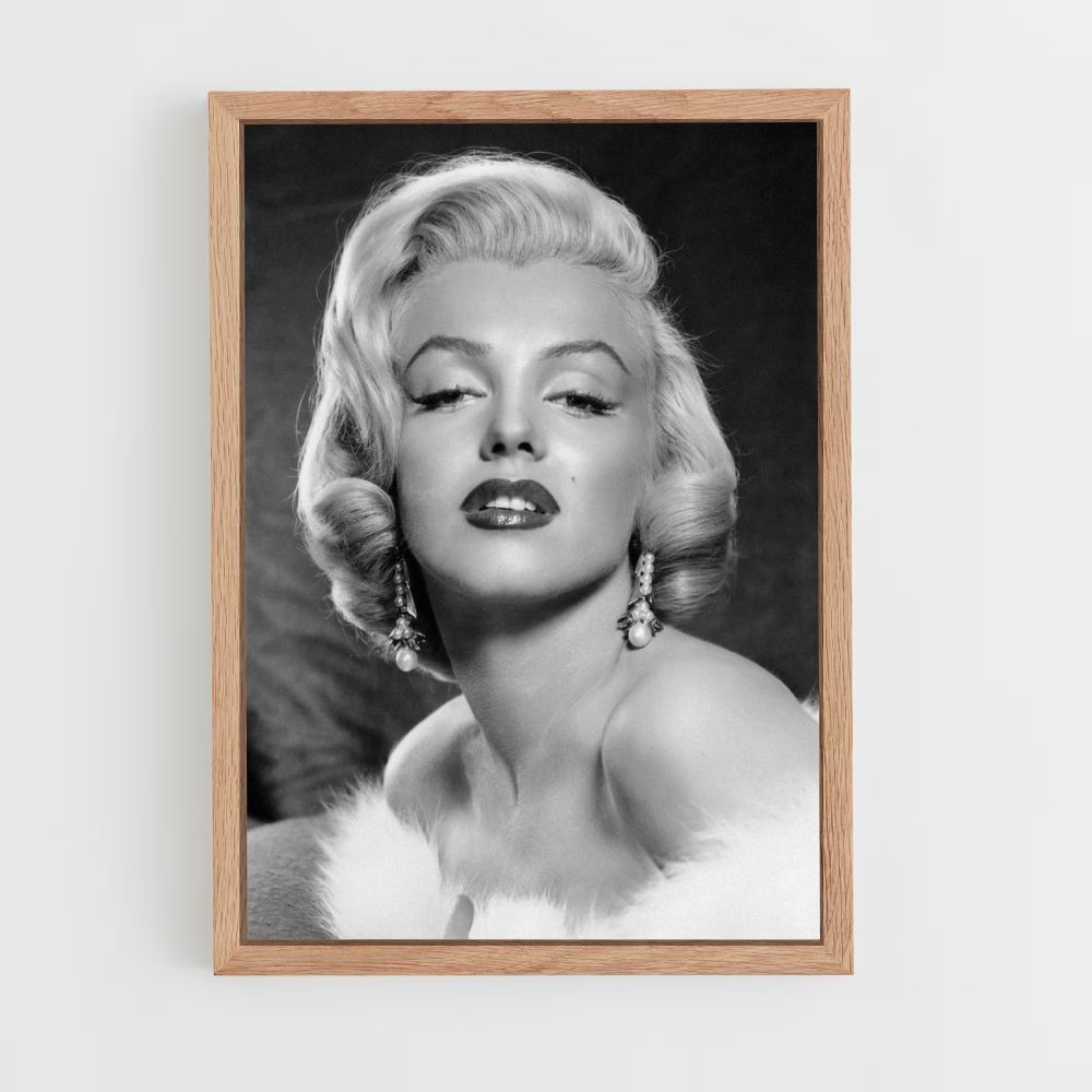 Poster Marylin Monroe elegante