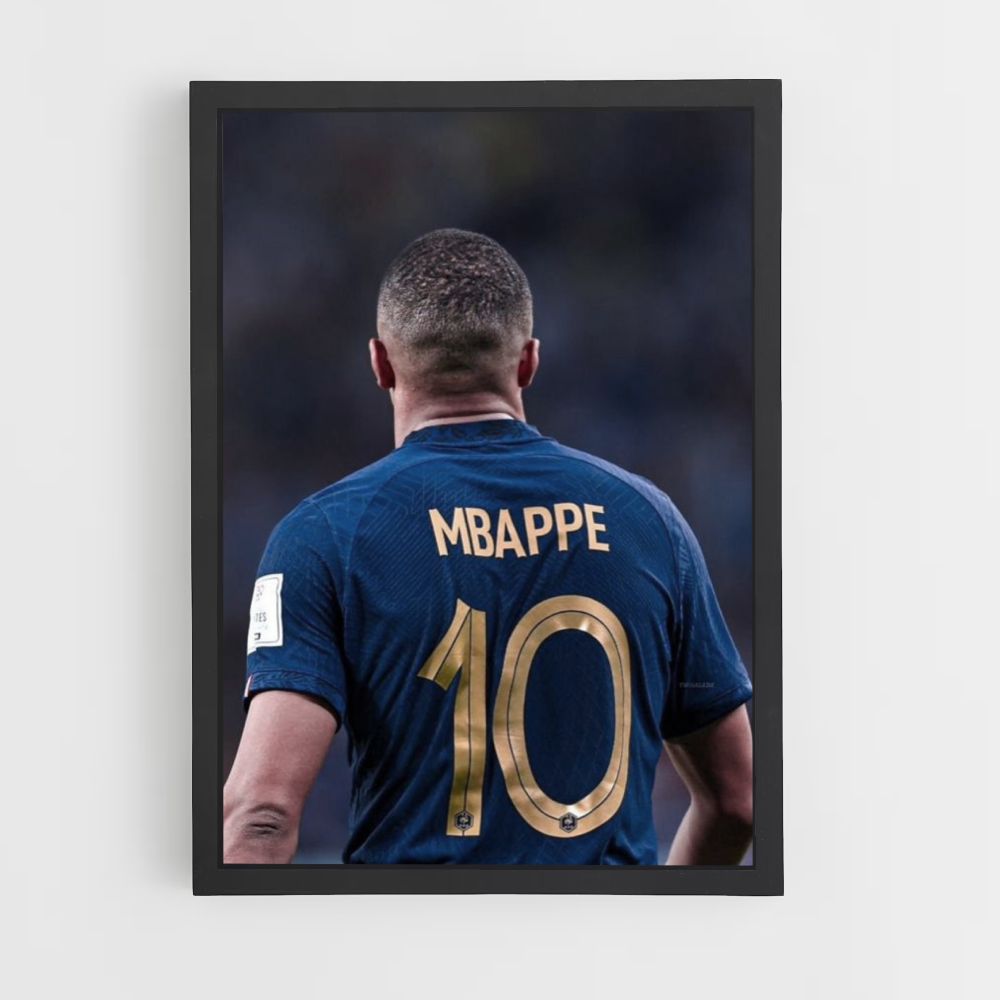 Poster Mbappé Francia