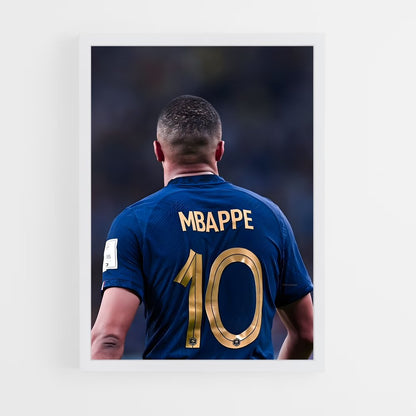 mbappe-3 cadre Blanc