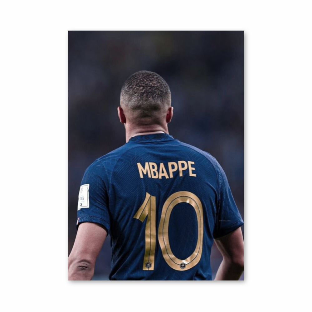 Poster Mbappé Francia