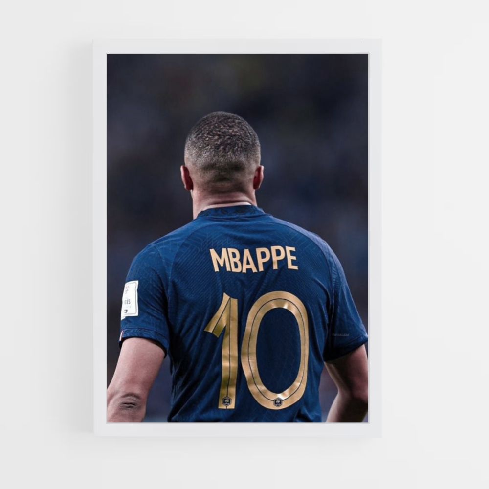 Poster Mbappé Francia