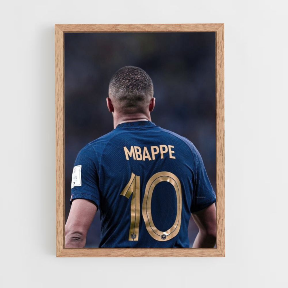 Poster Mbappé Francia