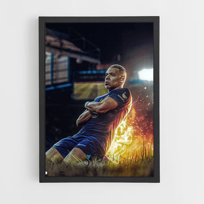 Poster Mbappé Fuoco