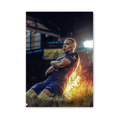 Poster Mbappé Fuoco