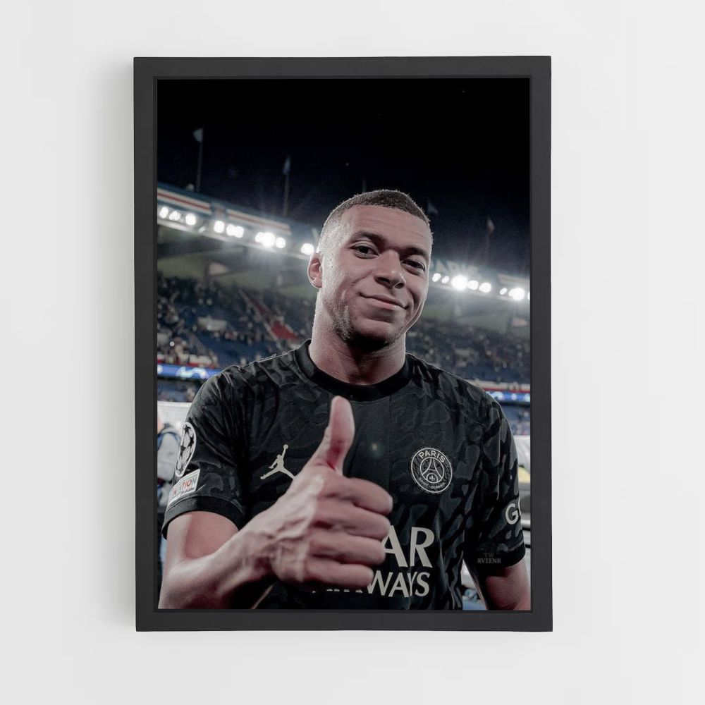 Poster Mbappe Pollice