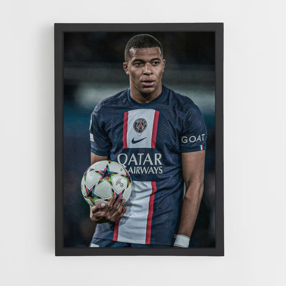 Poster di capra Mbappe