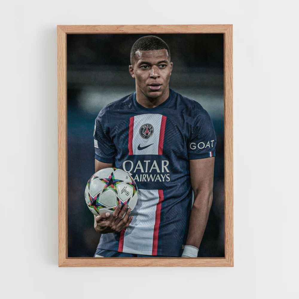 Poster di capra Mbappe