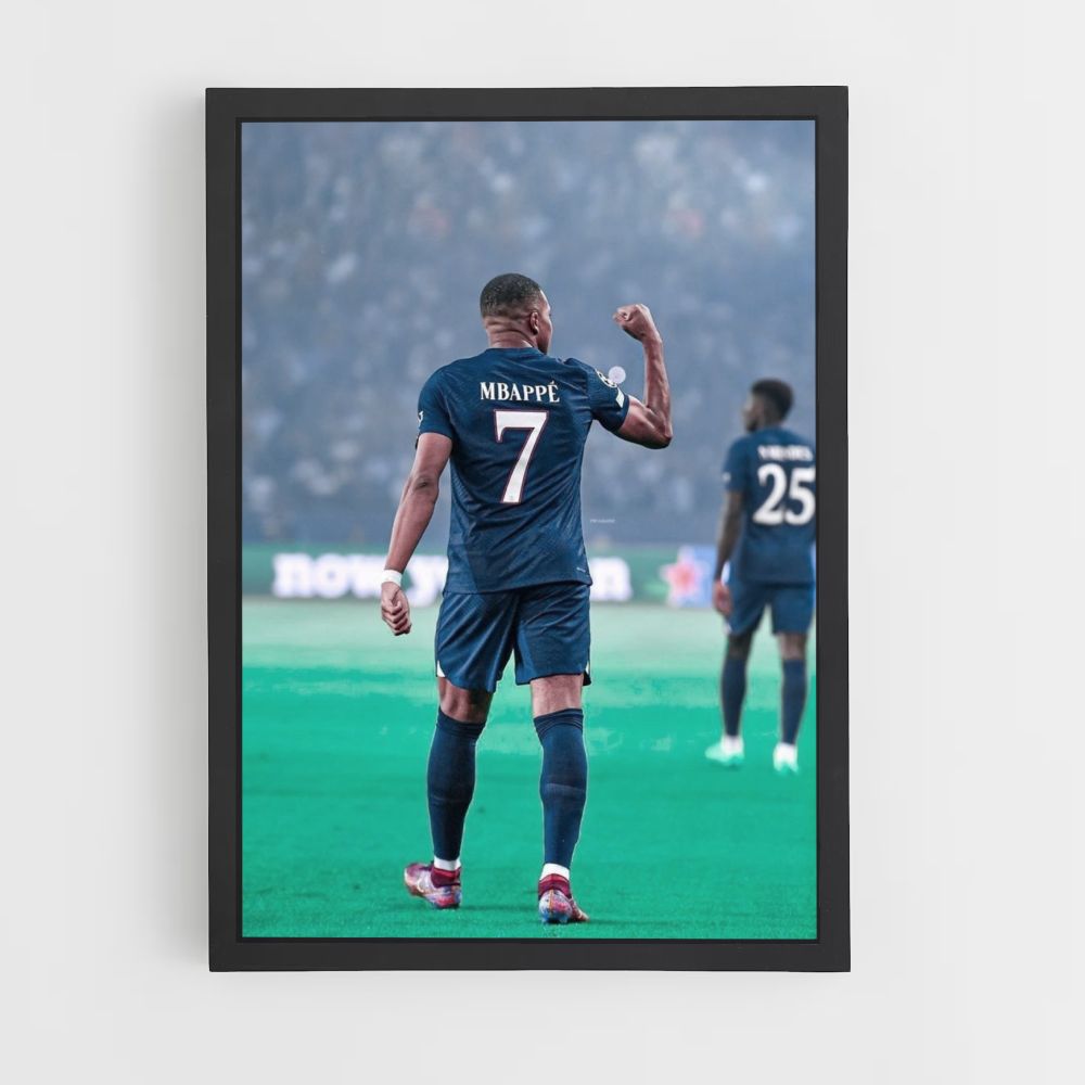 Poster Obiettivo di Mbappé