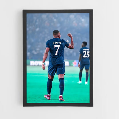mbappe-8 cadre Noir