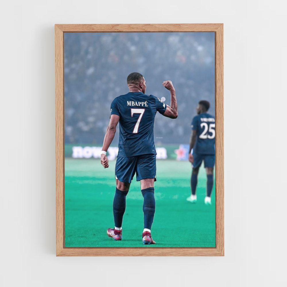 Poster Obiettivo di Mbappé