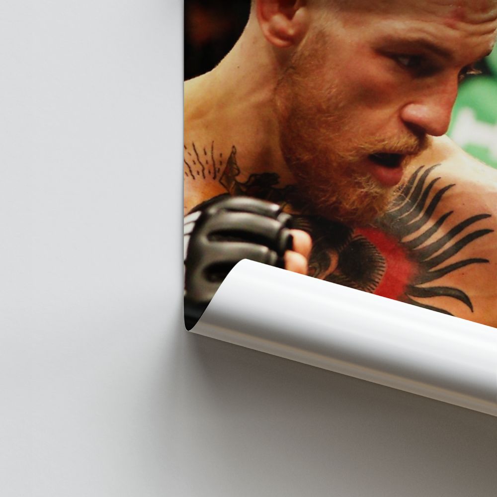 Poster sui muscoli di McGregor