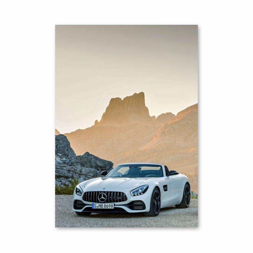 Poster Mercedes AMG GT Coupé