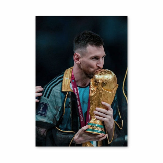 Poster Lionel Messi Pallone d'Oro