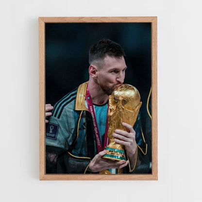 Poster Lionel Messi Pallone d'Oro