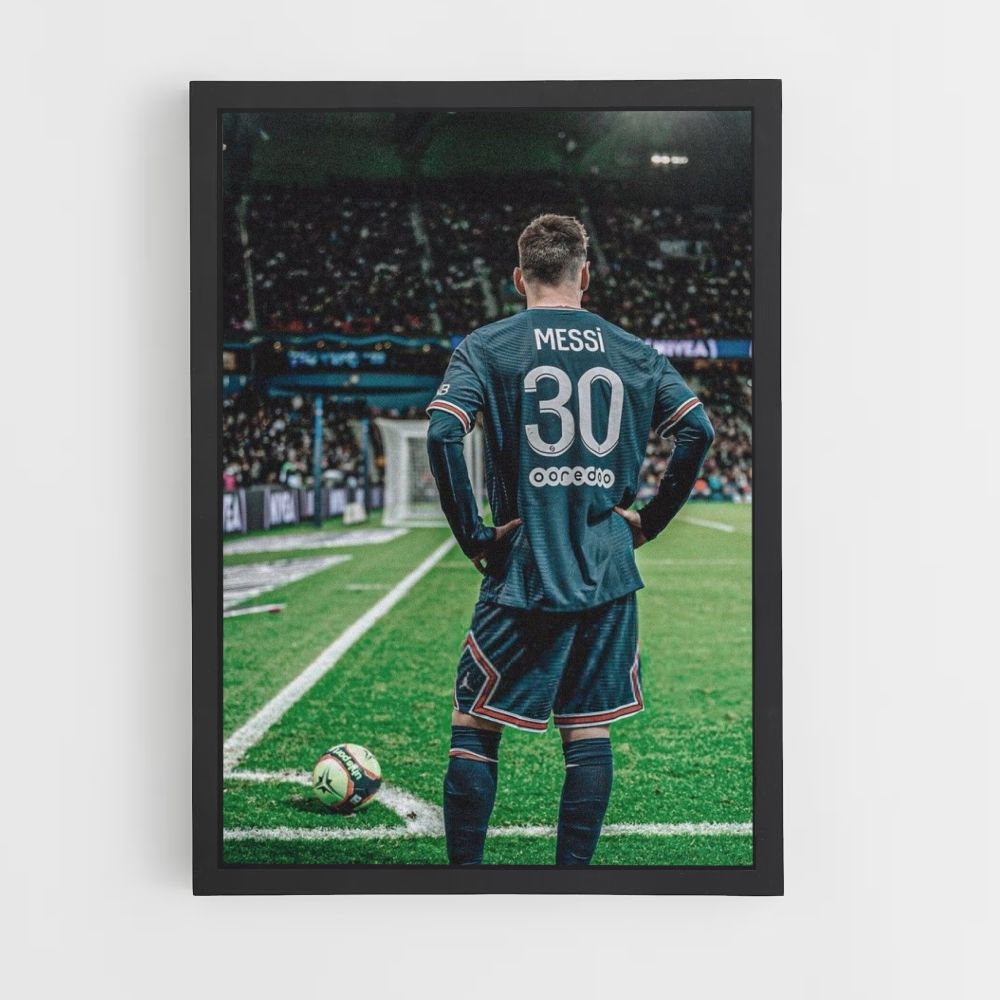 Poster Messi Corner