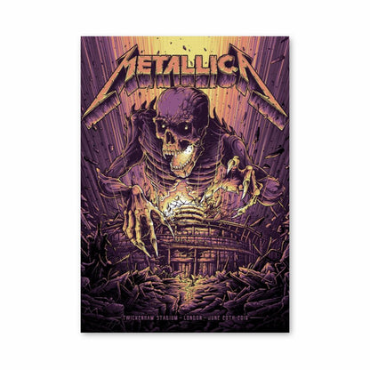 Poster Metallica Londra