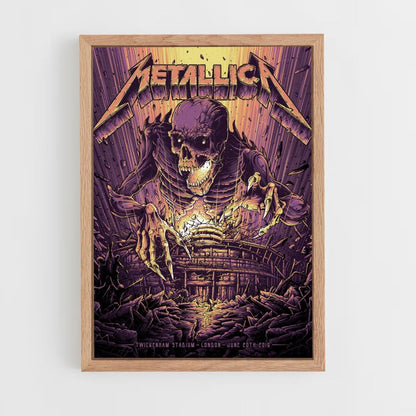 Poster Metallica Londra