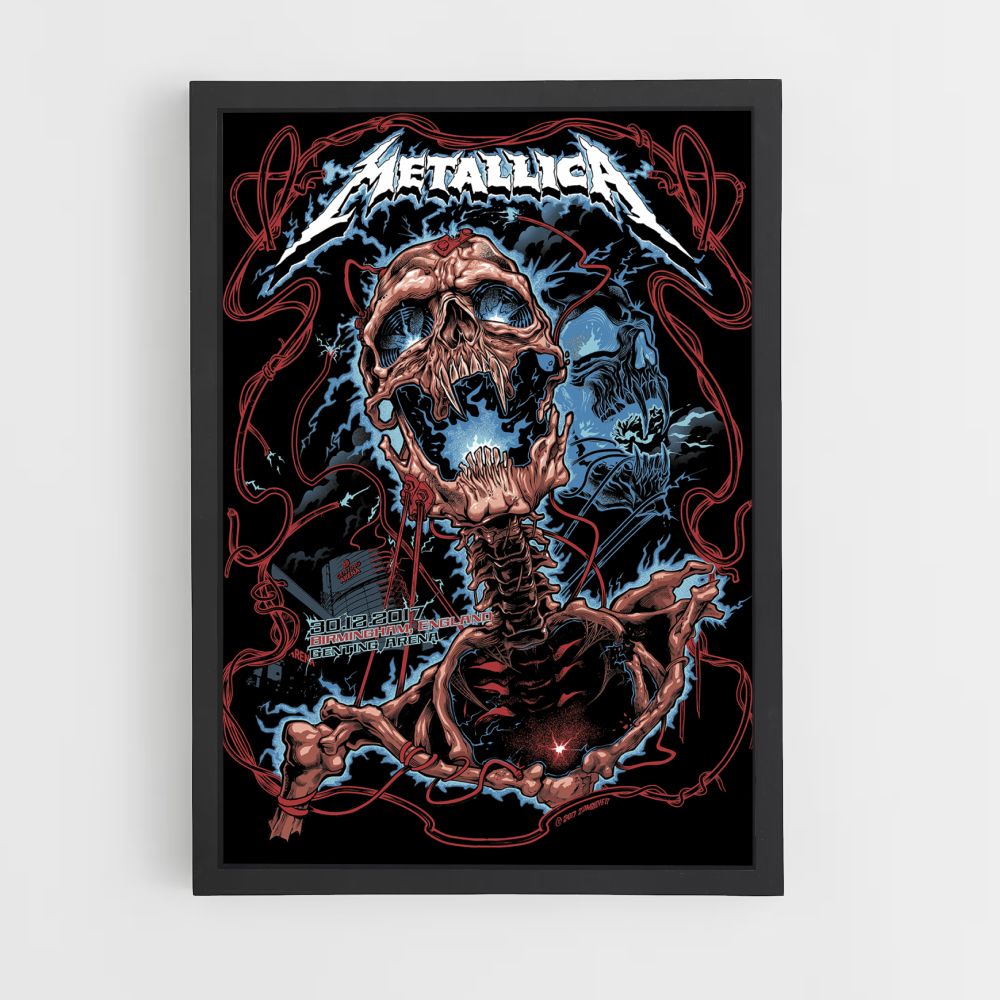 Poster Metallica Birmingham