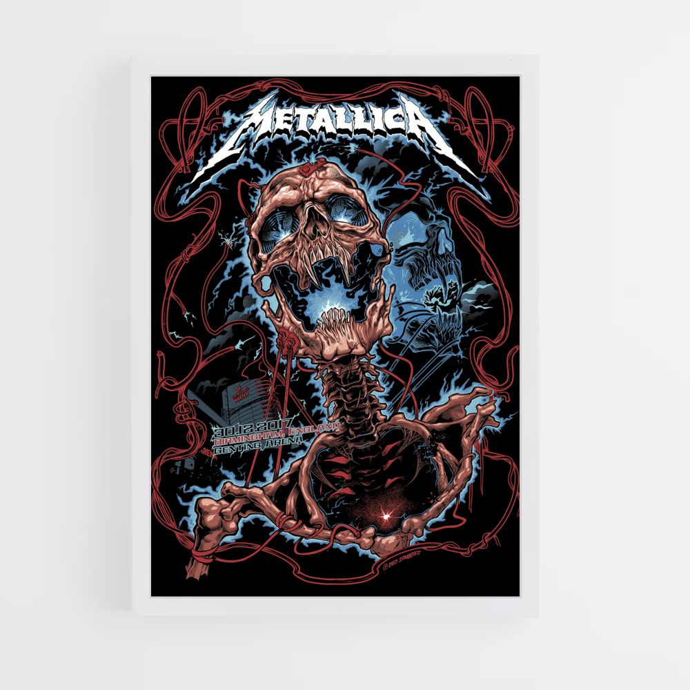 Poster Metallica Birmingham