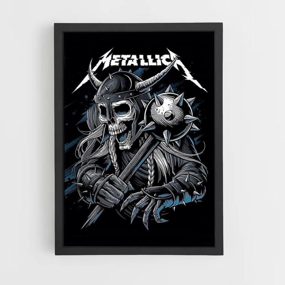 Poster Metallica vichingo