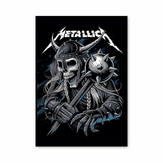 Poster Metallica vichingo