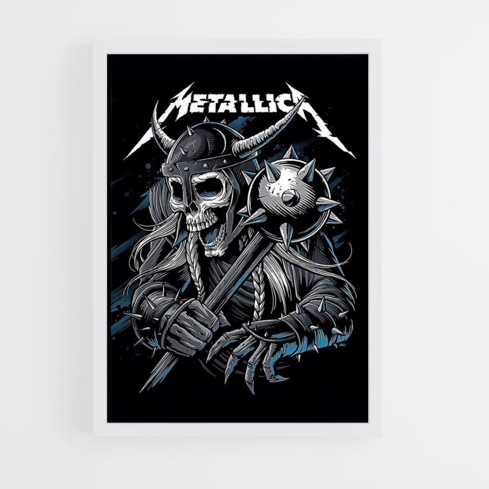 Poster Metallica vichingo