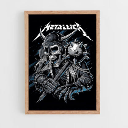 Poster Metallica vichingo