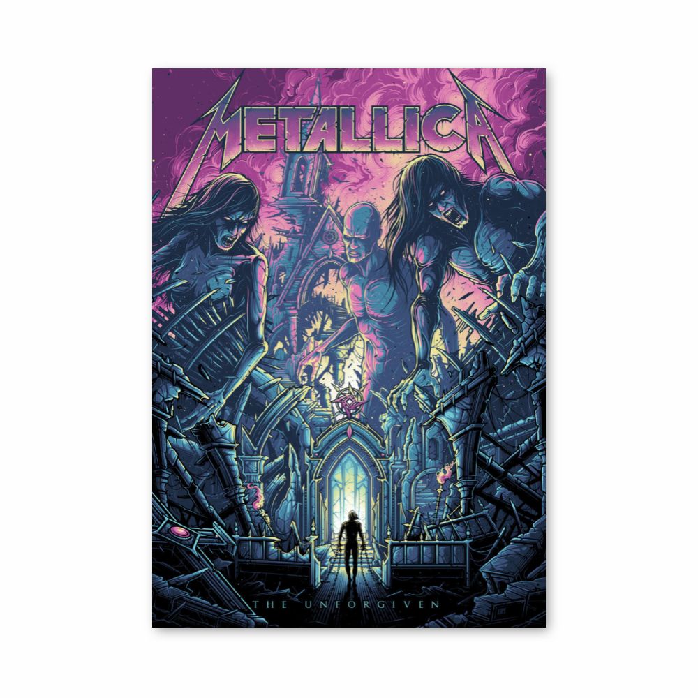 Poster Metallica Gli spietati