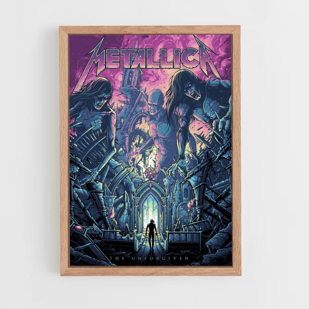 Poster Metallica Gli spietati