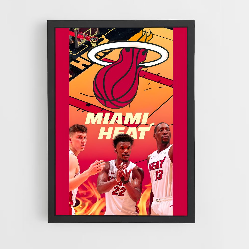 miami-heat-20 cadre Noir