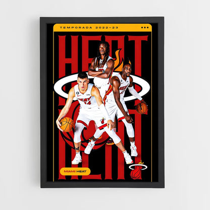 miami-heat-22 cadre Noir