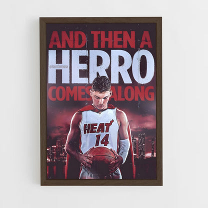 miami-heat-5 cadre Bois foncé