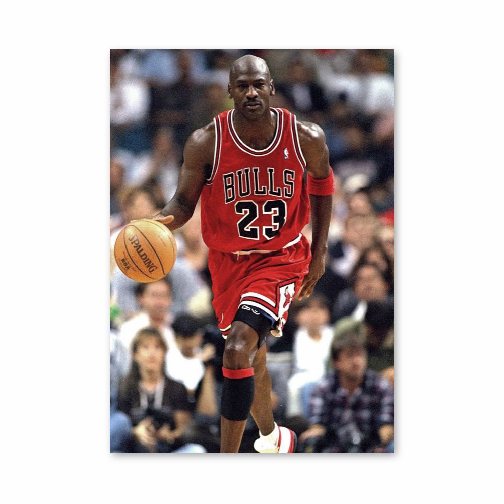 Poster Michael Jordan Dribbling