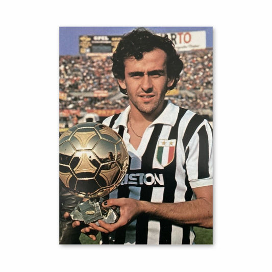 Poster Pallone d'Oro di Michel Platini