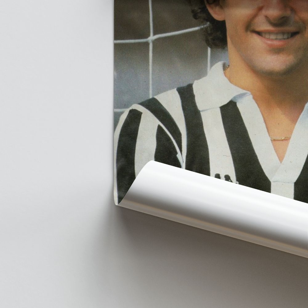 Poster Michel Platini Gabbia