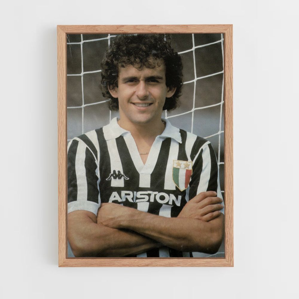 Poster Michel Platini Gabbia