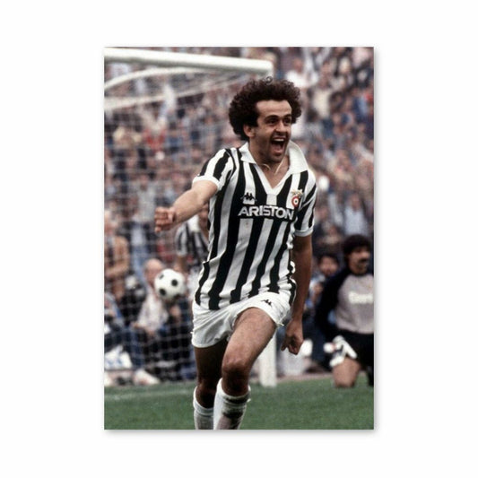 Poster Michel Platini Giocatore